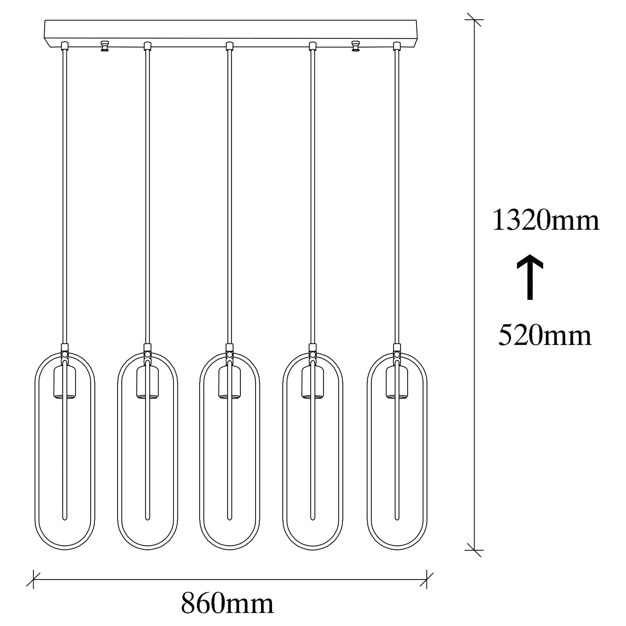 Asir Lampada Cerco 2061 Nero