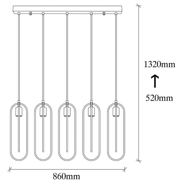 Asir Lampada Cerco 2061 Nero