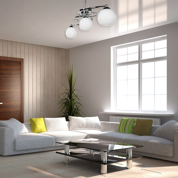 Oyo Lampada Chandelier Bianco