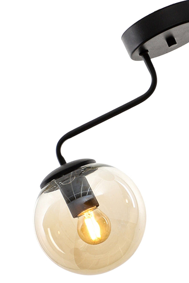 Oyo Lampada Chandelier Nero