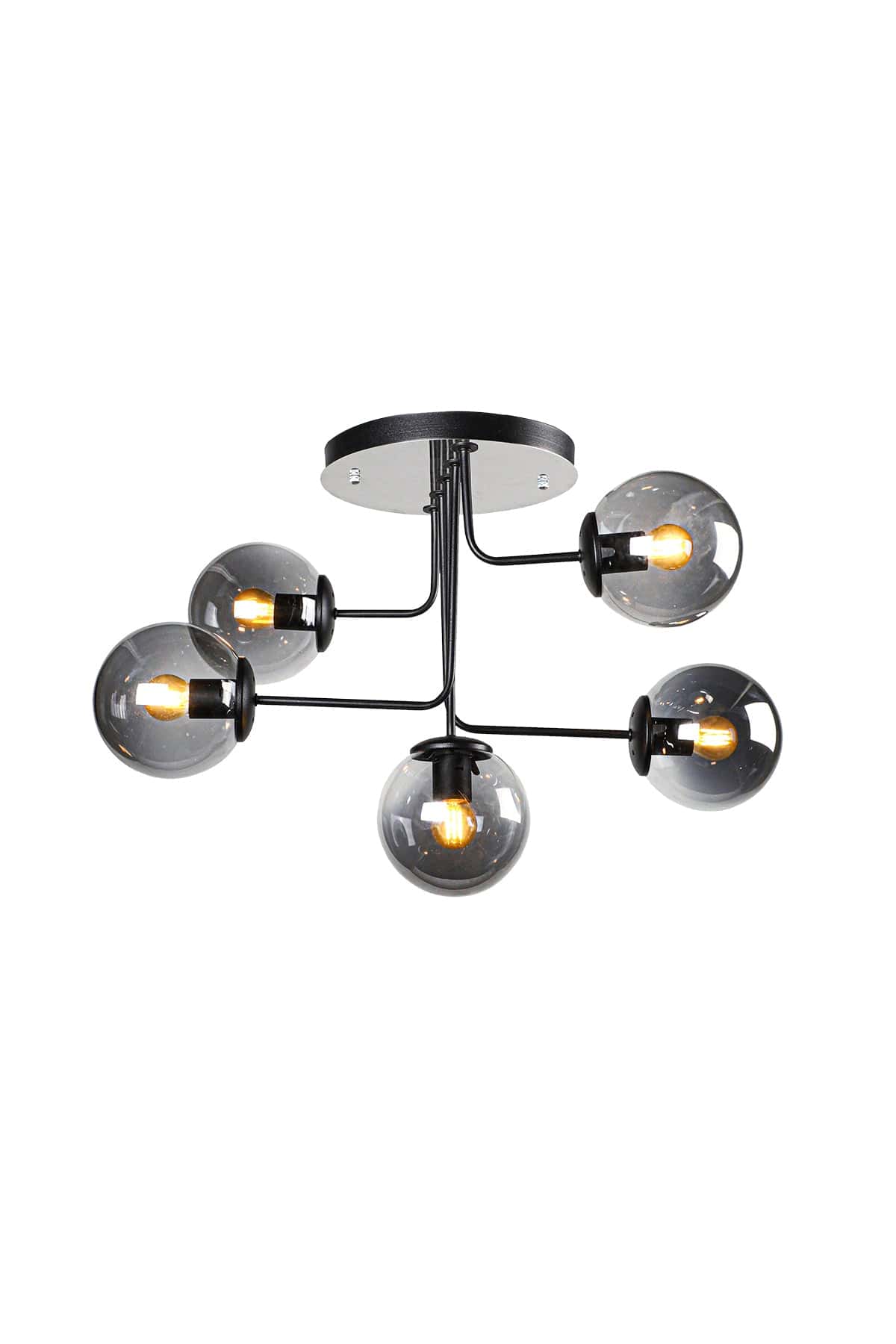 Oyo Lampada Chandelier Nero