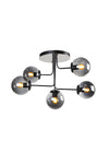Oyo Lampada Chandelier Nero