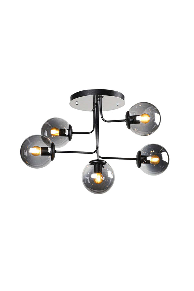 Oyo Lampada Chandelier Nero
