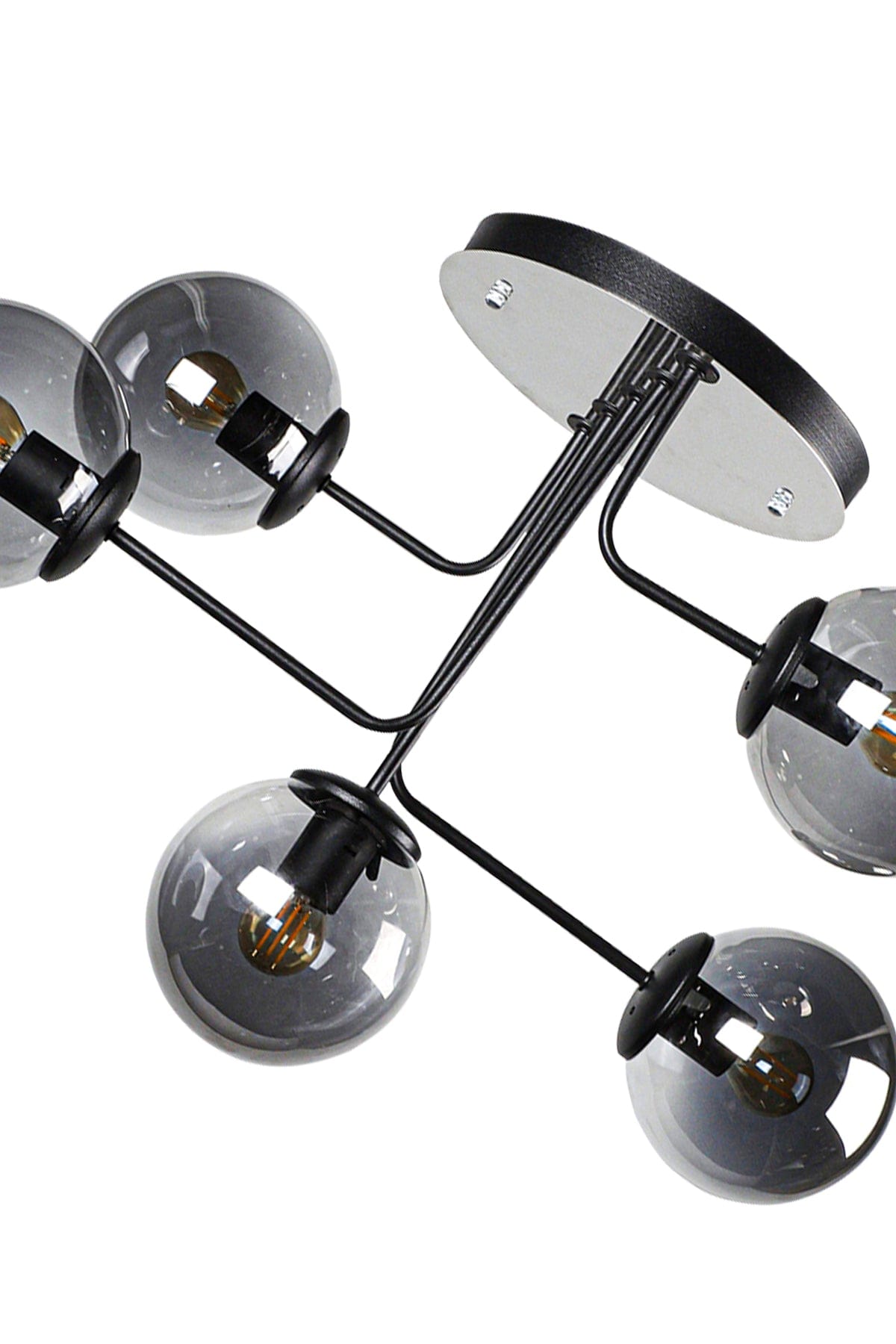 Oyo Lampada Chandelier Nero