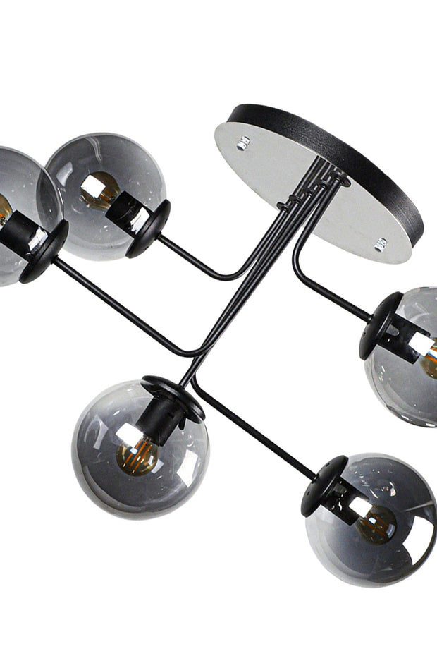 Oyo Lampada Chandelier Nero