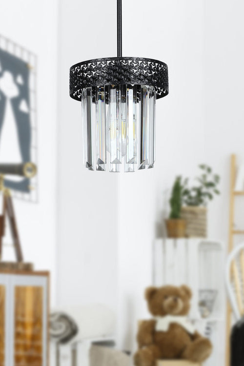 Oyo Lampada Chandelier Nero