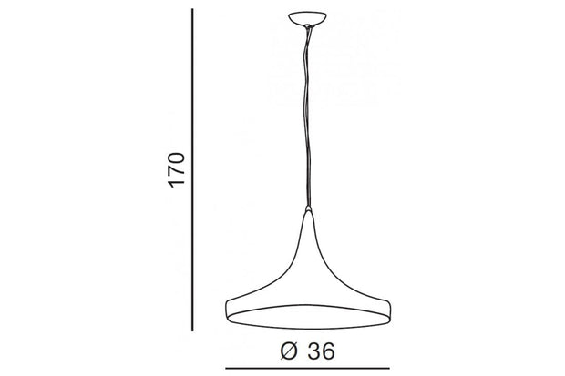 Azzarddo Lampada Chink AZ1407 Nero