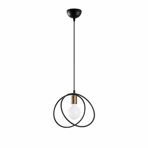 Asir Lampada Circle 2873 Nero