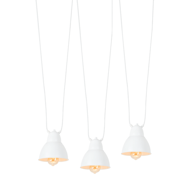 Customform Lampada Coben Hangman 3 Bianco