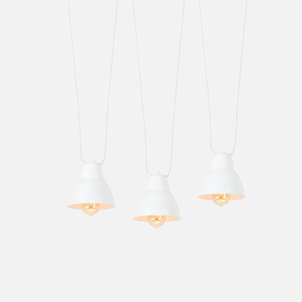 Customform Lampada Coben Hangman 3 Bianco