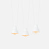 Customform Lampada Coben Hangman 3 Bianco