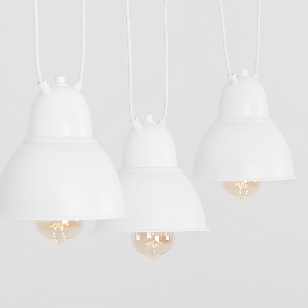 Customform Lampada Coben Hangman 3 Bianco