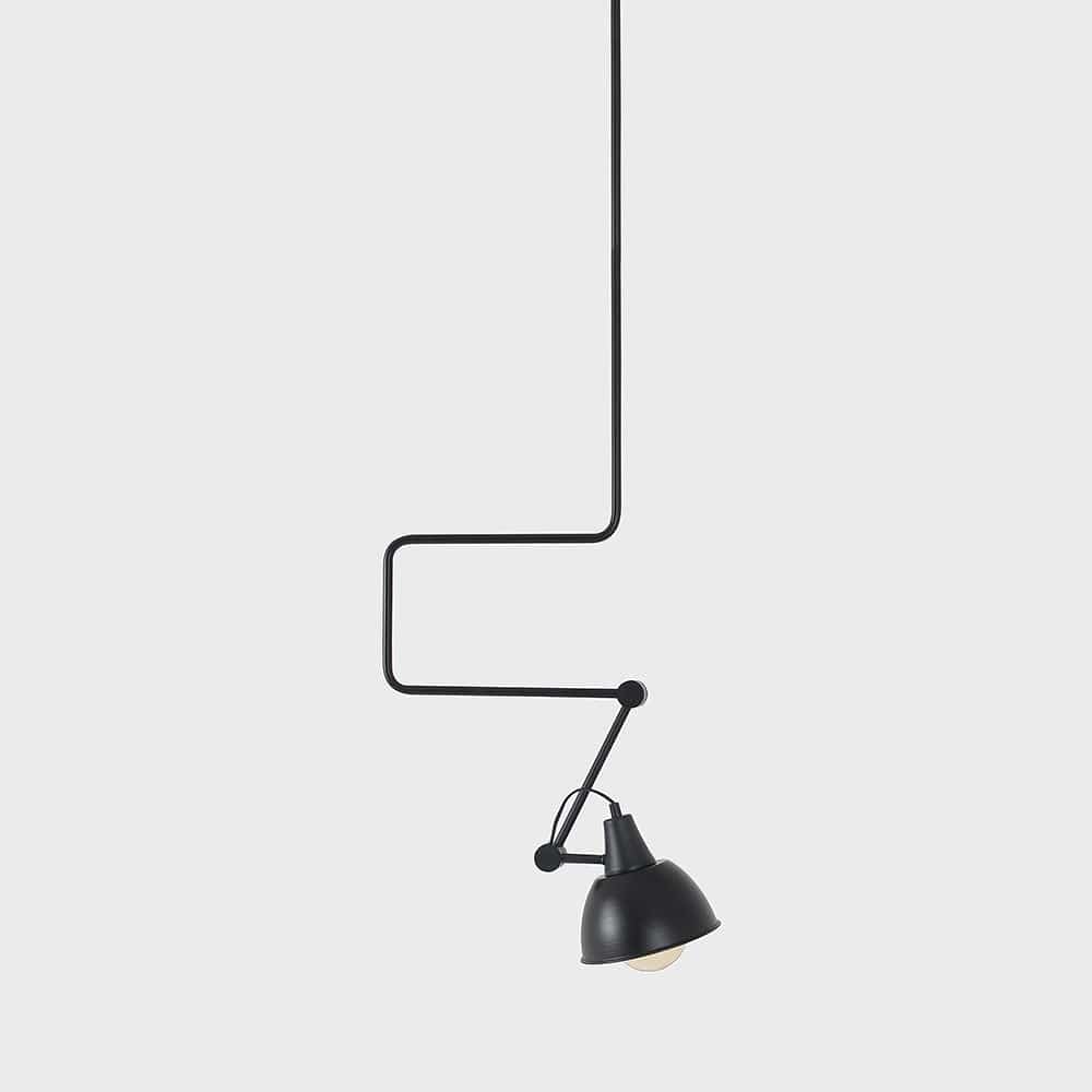 Customform Lampada Coben Long Nero