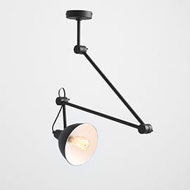 Customform Lampada Coben Suspension Nero