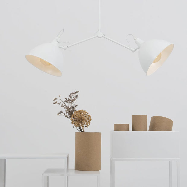 Customform Lampada Coben Twohead Bianco
