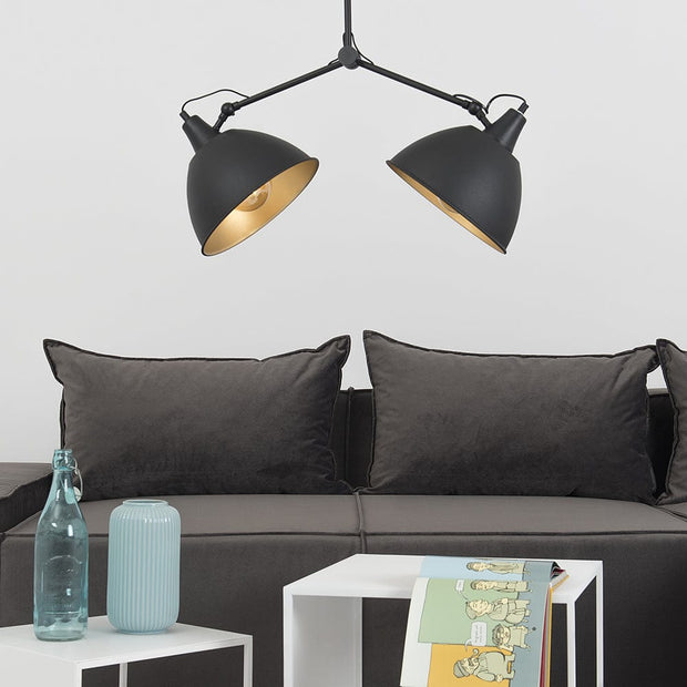 Customform Lampada Coben Twohead Nero