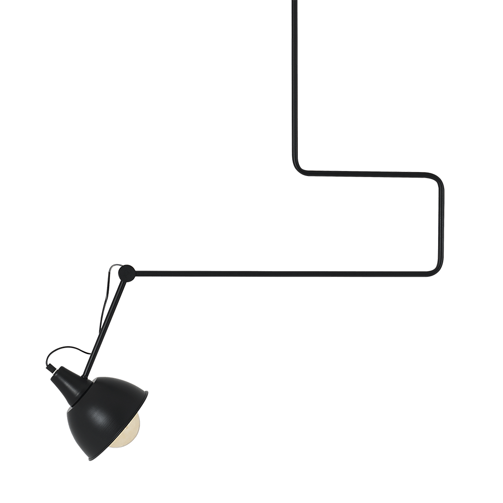 Customform Lampada Coben Wide Nero