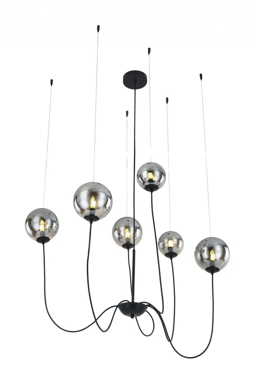 Azzarddo Lampada Conflux 8 AZ2639 Cromo