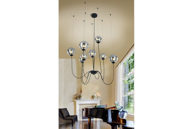 Azzarddo Lampada Conflux 8 AZ2639 Cromo