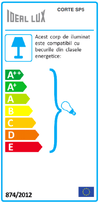 IdealLux Lampada Corte SP5