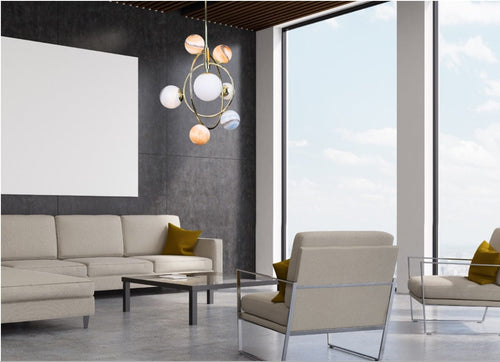 Maxlight Lampada Cosmos P0378 Oro