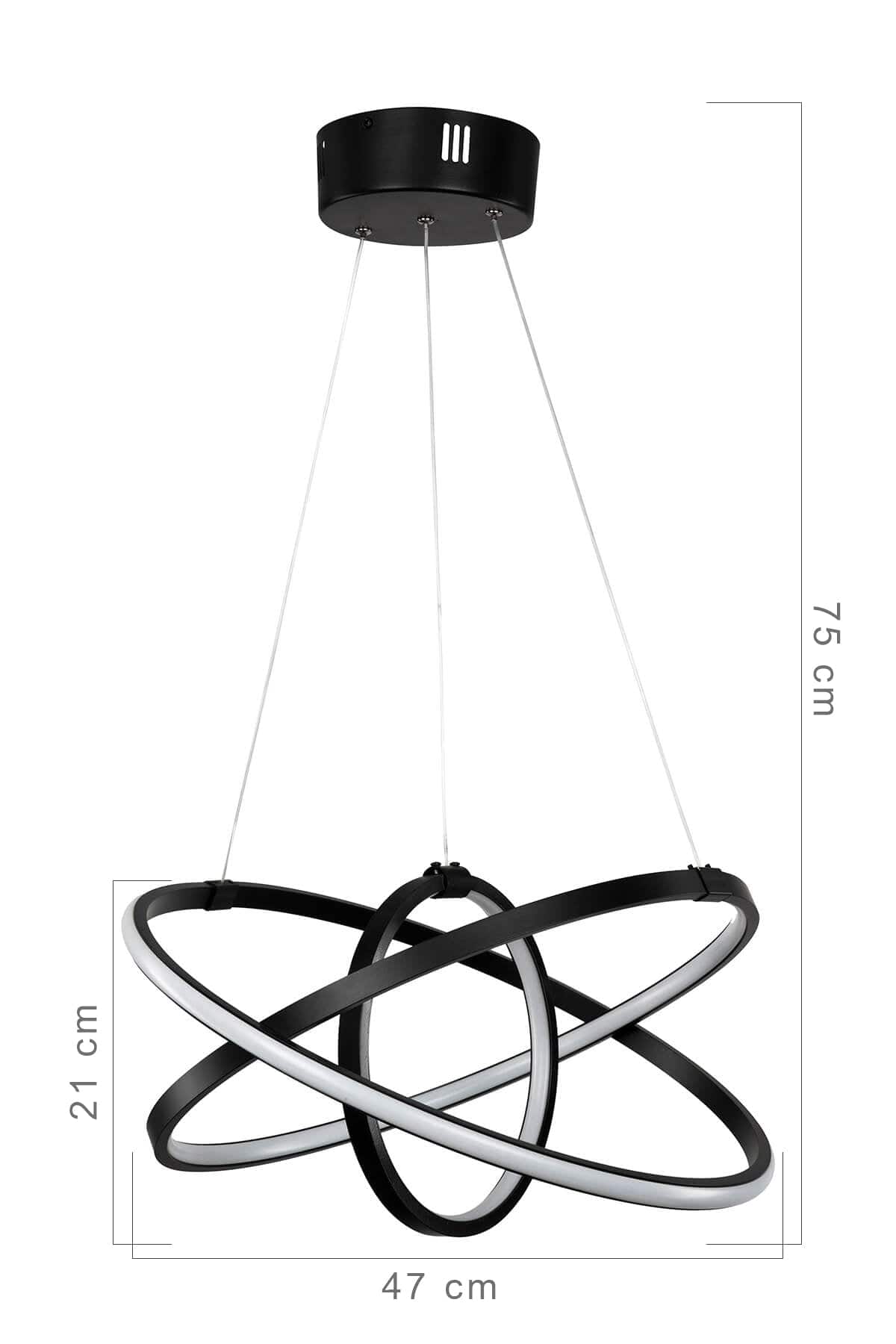 Oyo Lampada Costana Nero