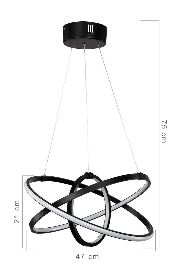 Oyo Lampada Costana Nero