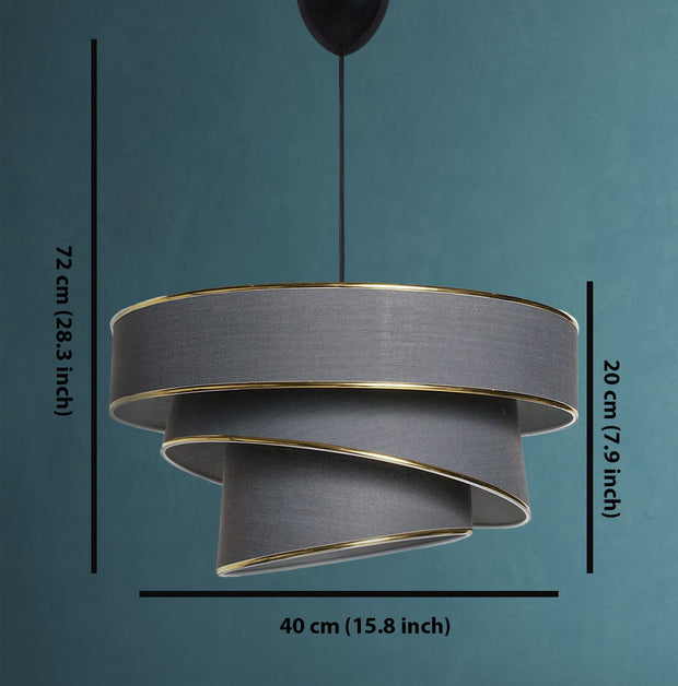 Asir Lampada Couper Antracite