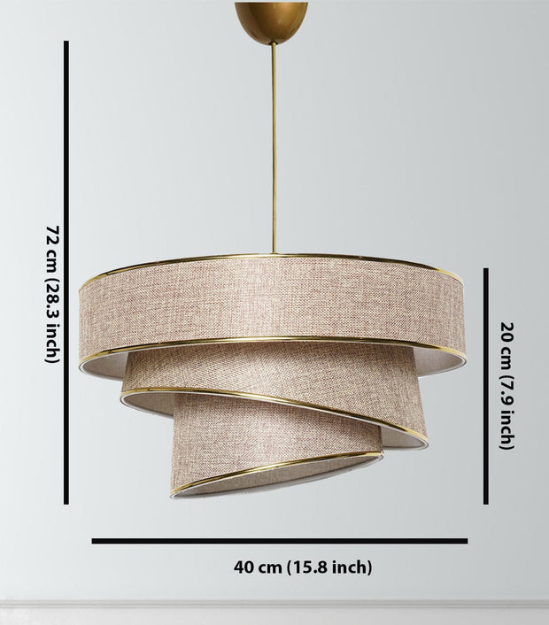 Asir Lampada Couper Beige