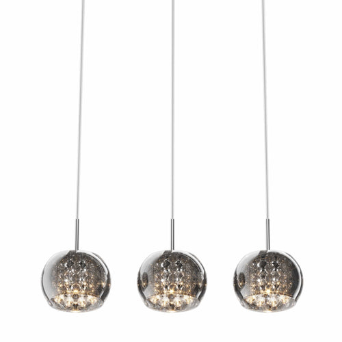 Zuma Line Lampada Crystal Argento