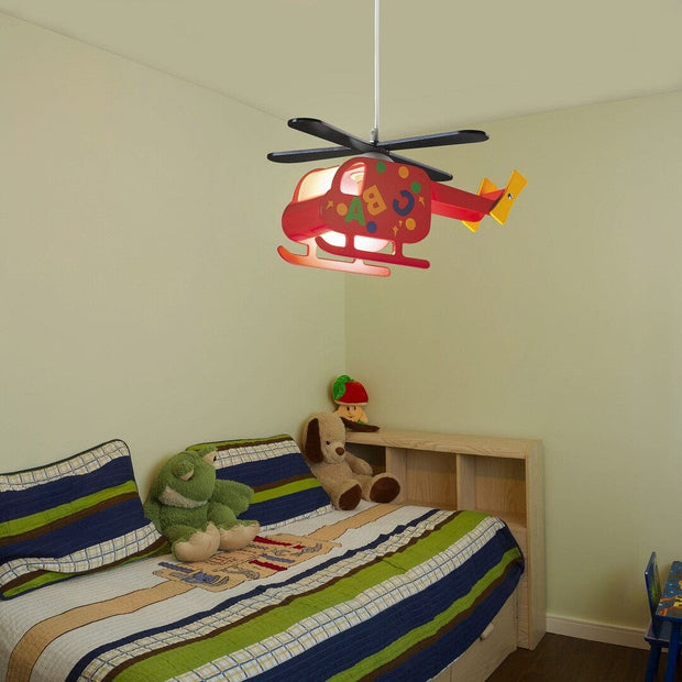 RabaLux Lampada da bambini Helicopter Multicolore