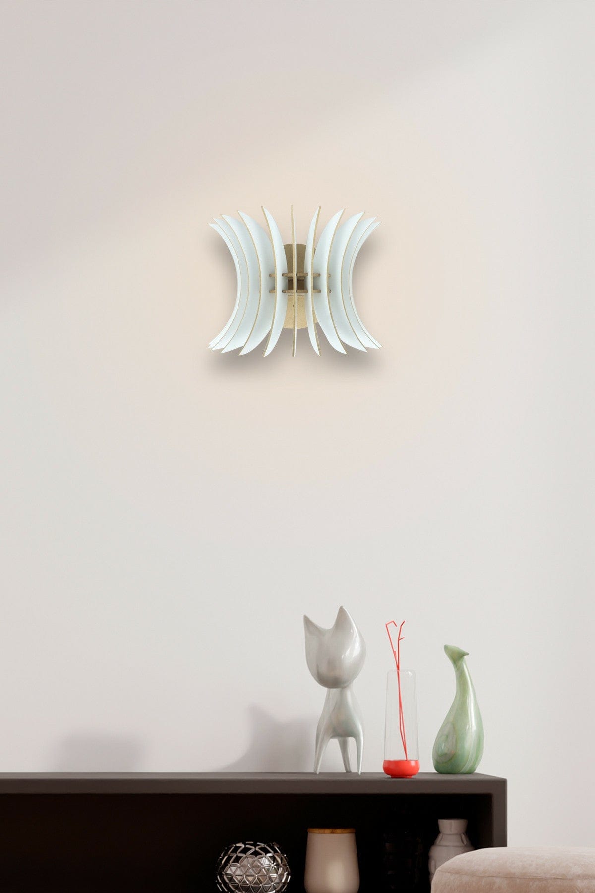 Asir Lampada da parete 206-WB Bianco