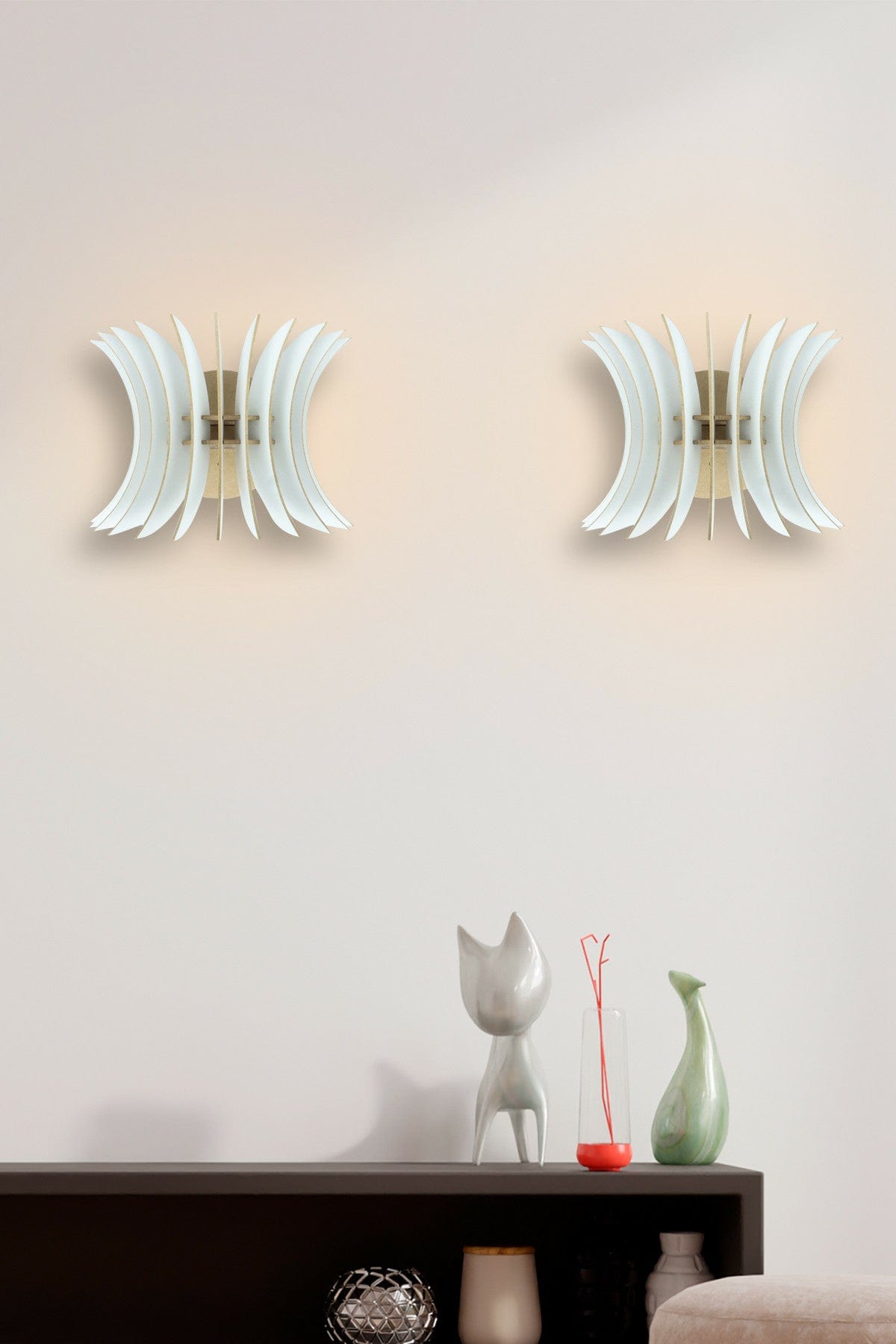 Asir Lampada da parete 206-WB2 Bianco