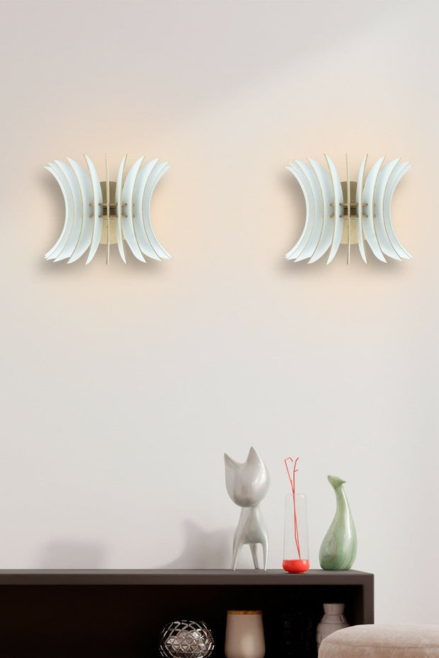 Asir Lampada da parete 206-WB2 Bianco