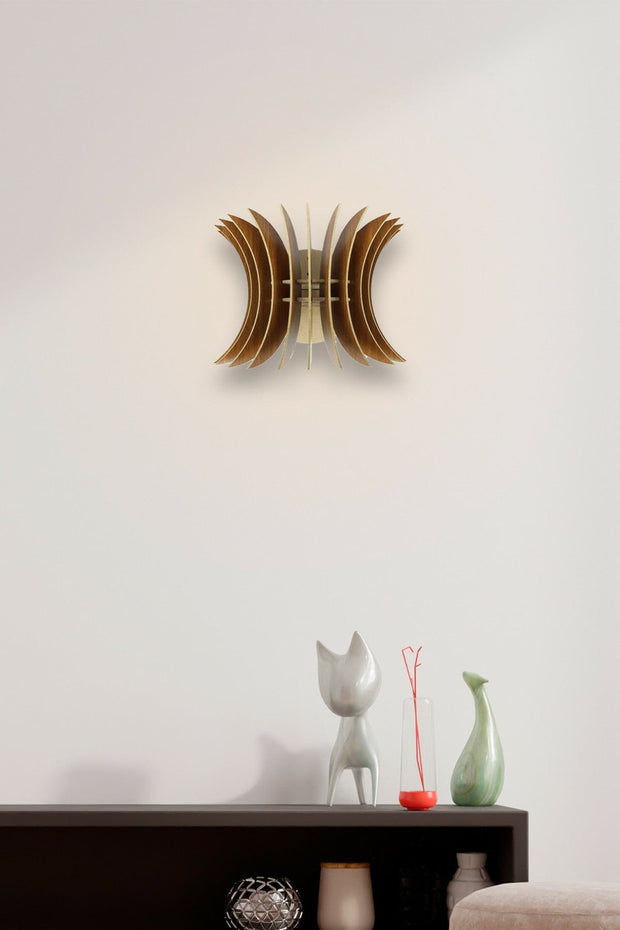 Asir Lampada da parete 206-WK Noce