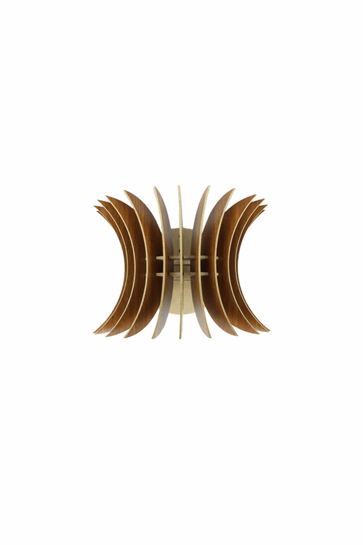 Asir Lampada da parete 206-WK Noce