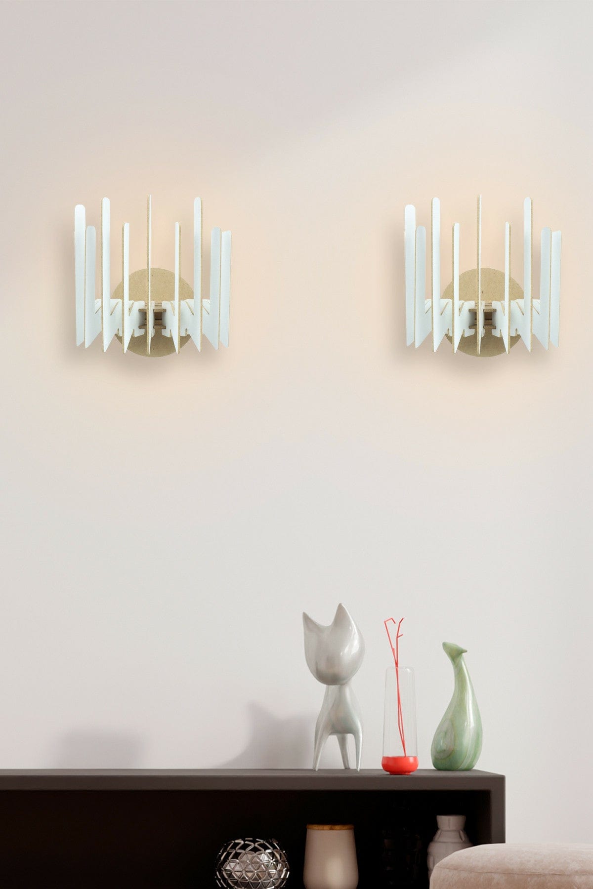 Asir Lampada da parete 207-ZB2 Bianco