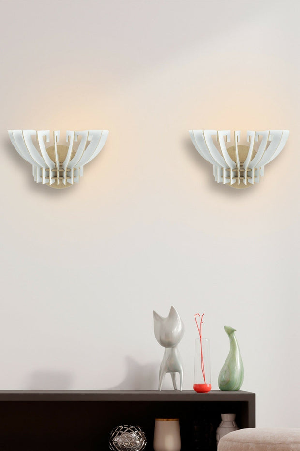 Asir Lampada da parete 209-TB2 Bianco