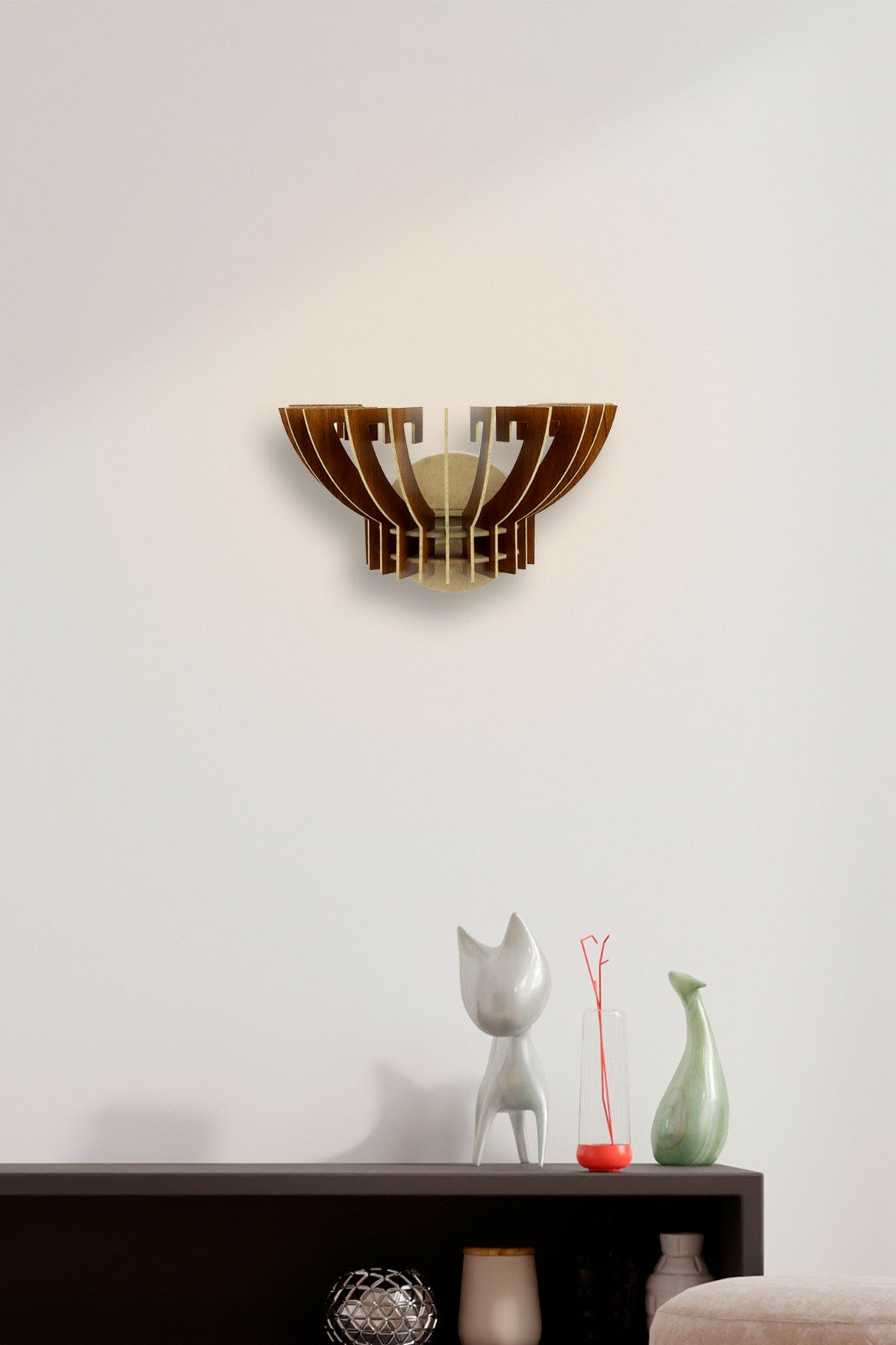 Asir Lampada da parete 209-TK Noce