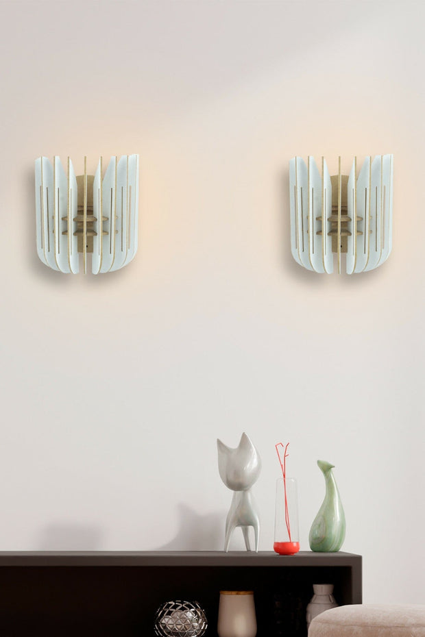 Asir Lampada da parete 210-LB2 Bianco