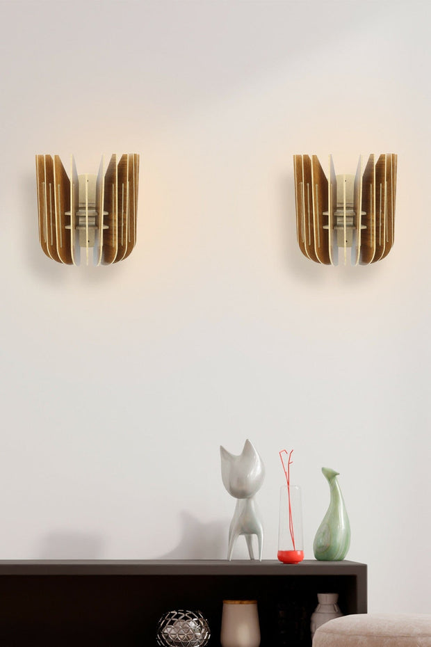 Asir Lampada da parete 210-LK2 Noce