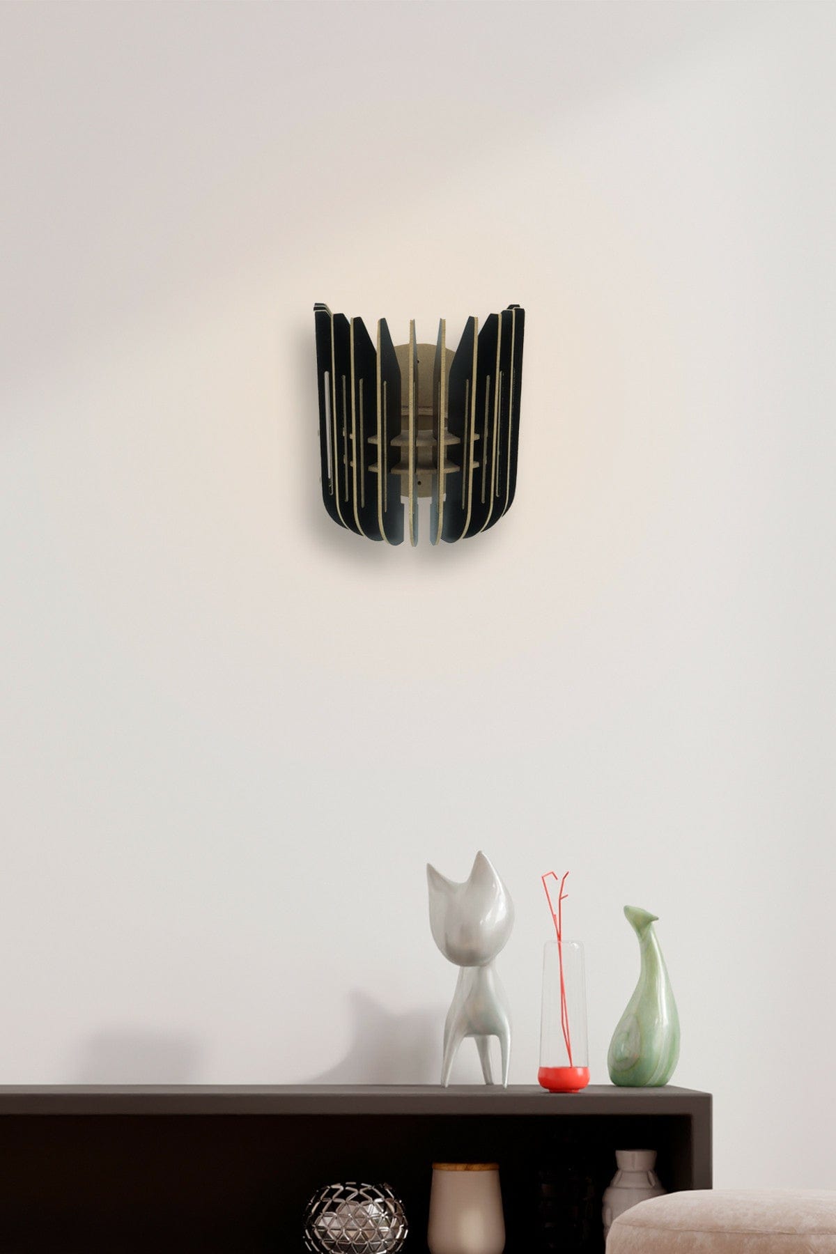 Asir Lampada da parete 210-LS Nero