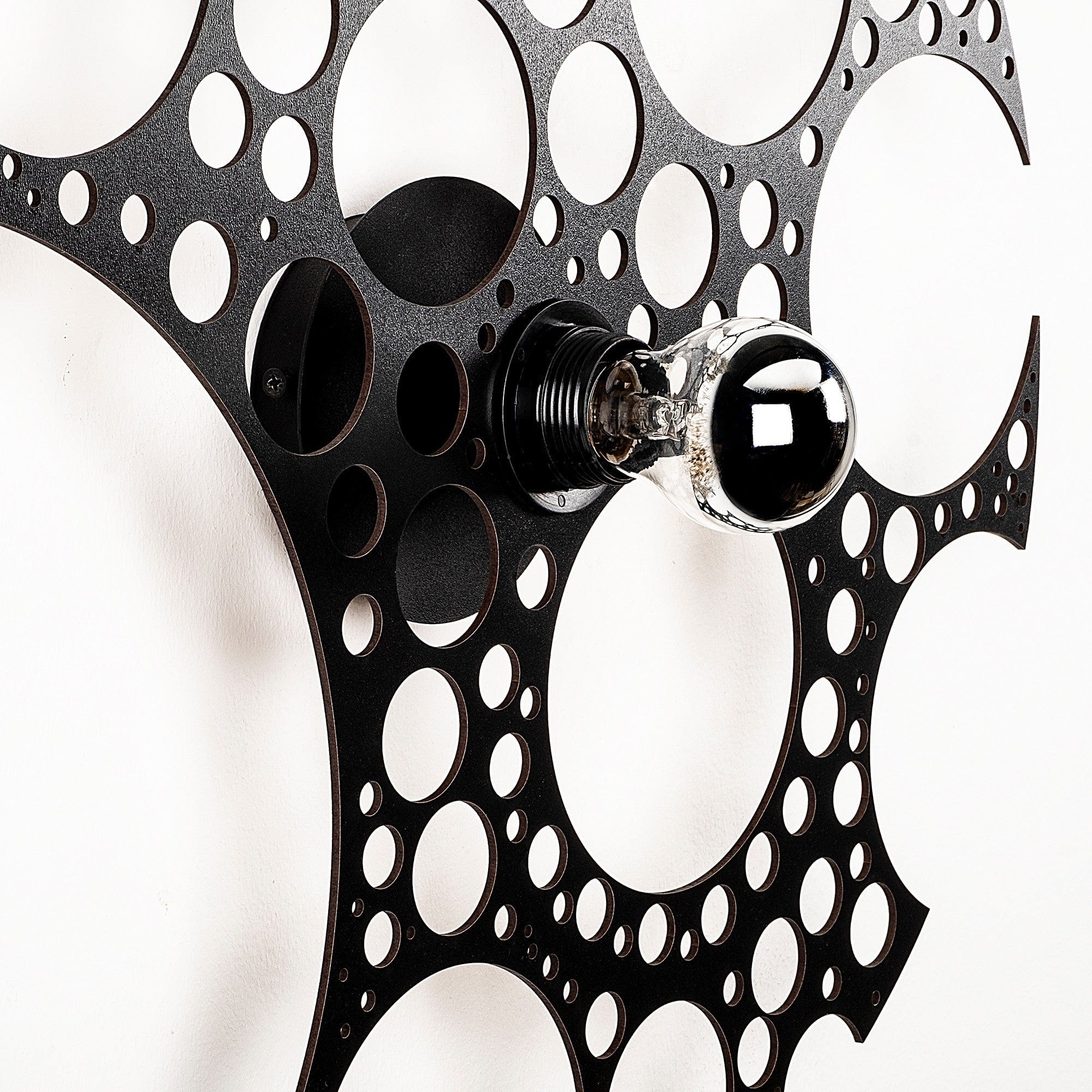 Asir Lampada da parete 583-A Nero