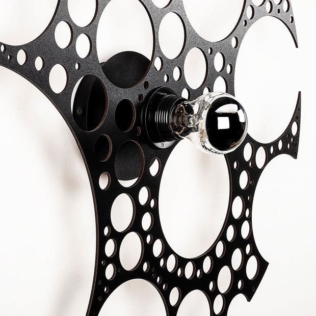 Asir Lampada da parete 583-A Nero