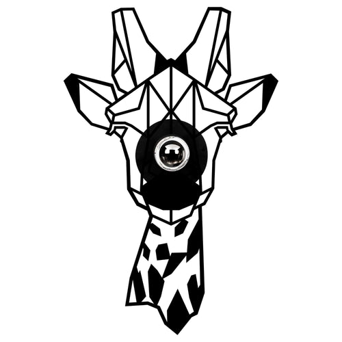 Asir Lampada da parete 584-A Nero