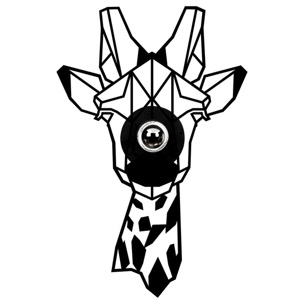 Asir Lampada da parete 584-A Nero