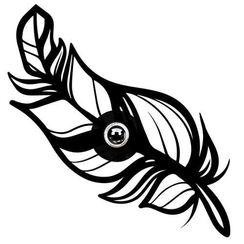 Asir Lampada da parete 585-A Nero