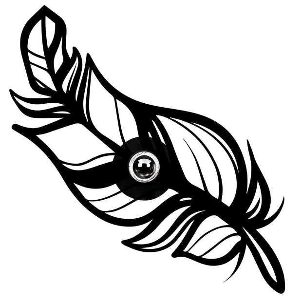 Asir Lampada da parete 585-A Nero