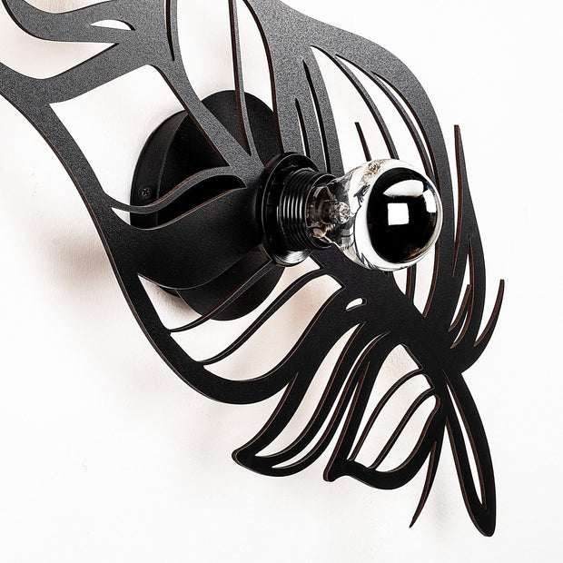 Asir Lampada da parete 585-A Nero