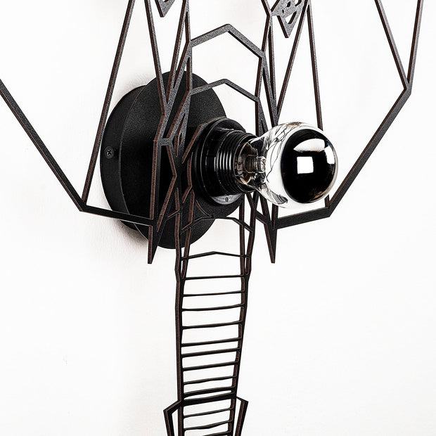 Asir Lampada da parete 589-A Nero